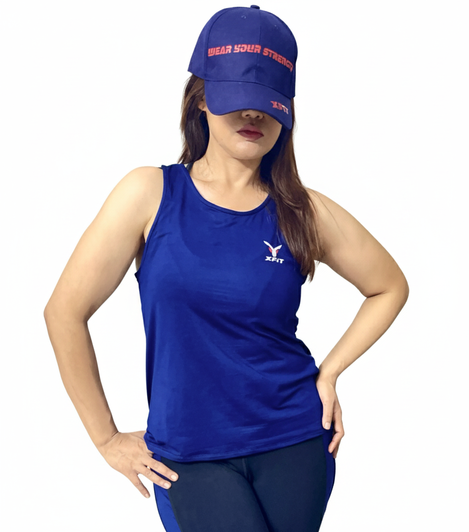 Quick-Dry Athletic Sleeveless Workout Top