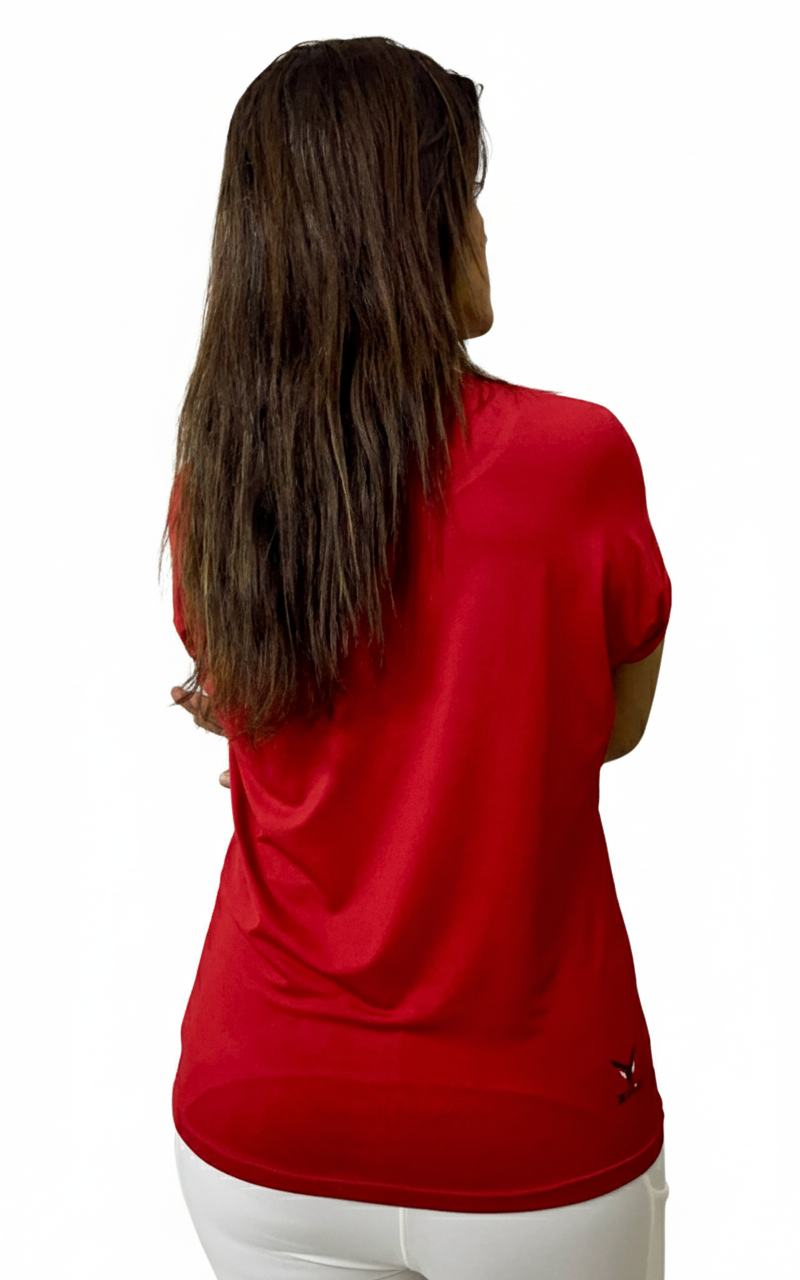 Foot Print Graphic Tee Shirt