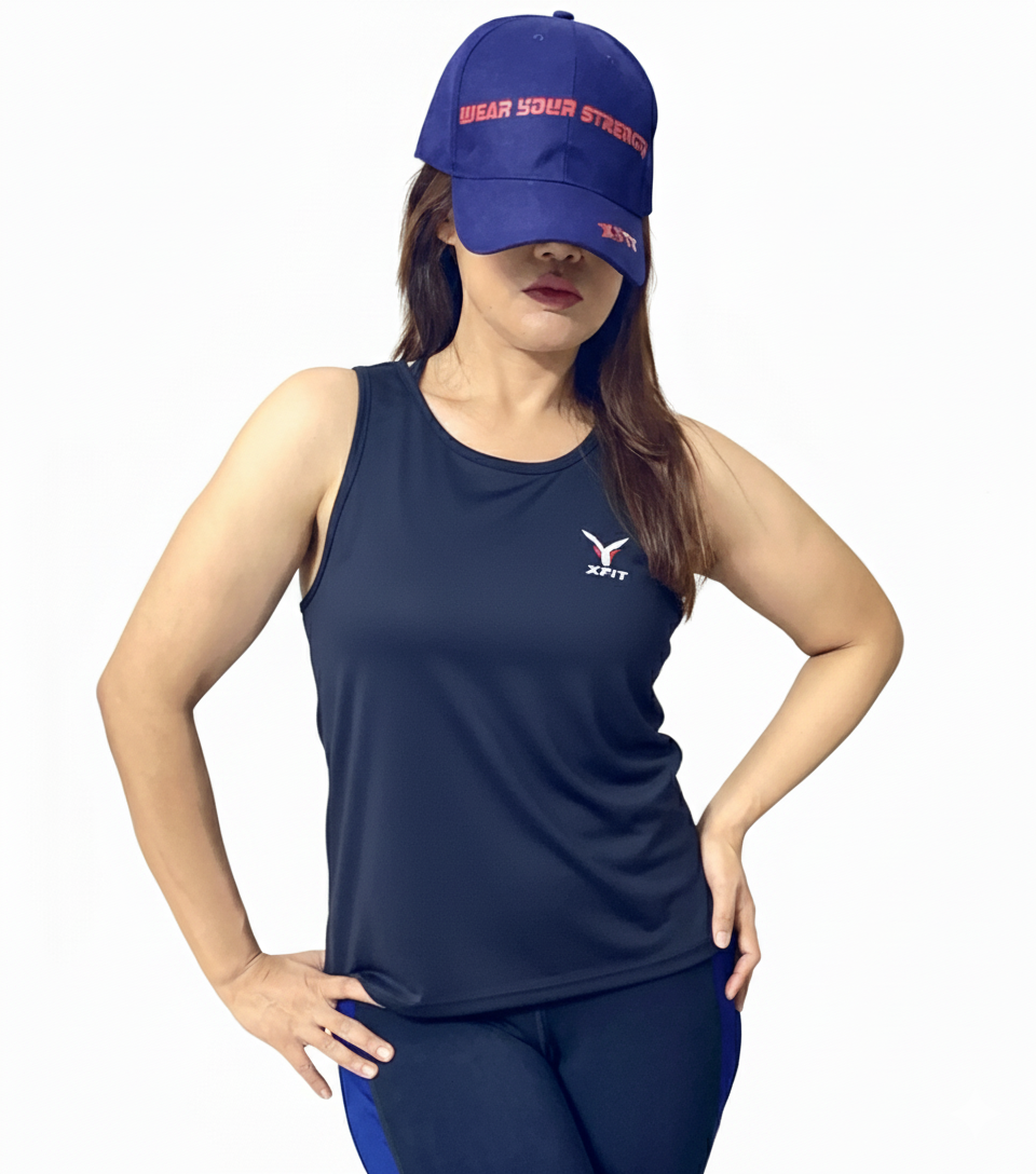 Quick-Dry Athletic Sleeveless Workout Top