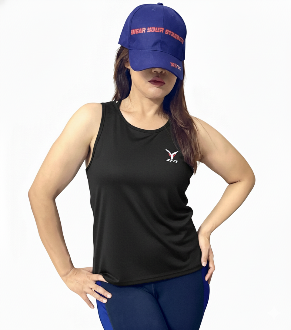 Quick-Dry Athletic Sleeveless Workout Top