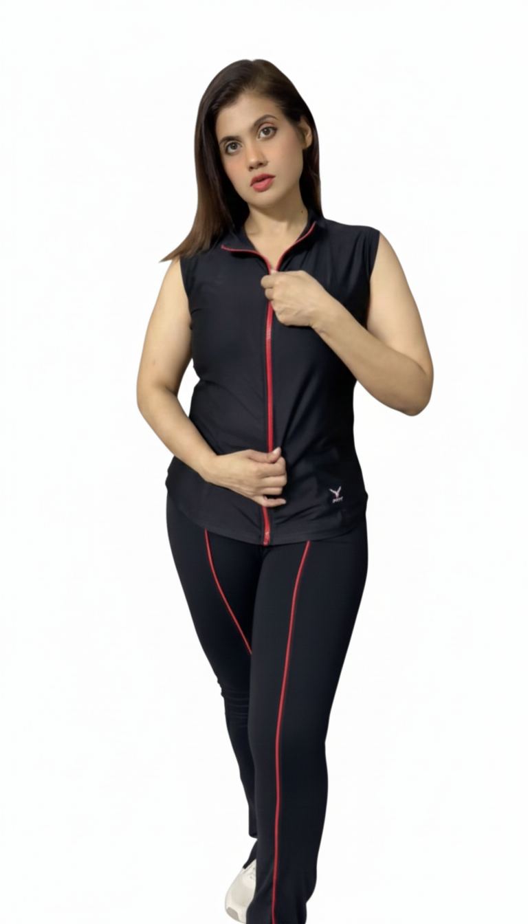 X-FITNESS Sleeveless Workout Vest With Flapper