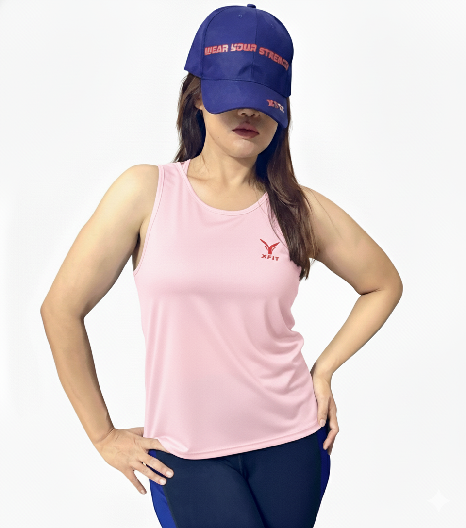 Quick-Dry Athletic Sleeveless Workout Top
