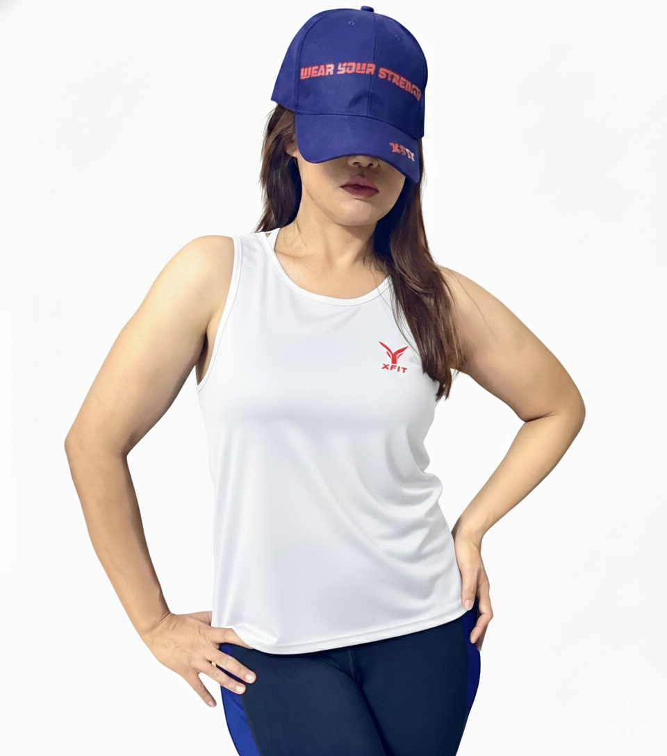 Quick-Dry Athletic Sleeveless Workout Top