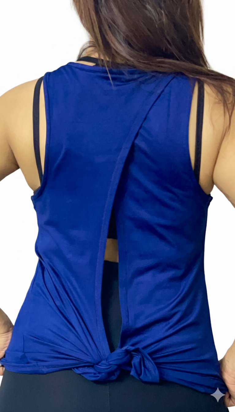 Quick-Dry Athletic Sleeveless Workout Top
