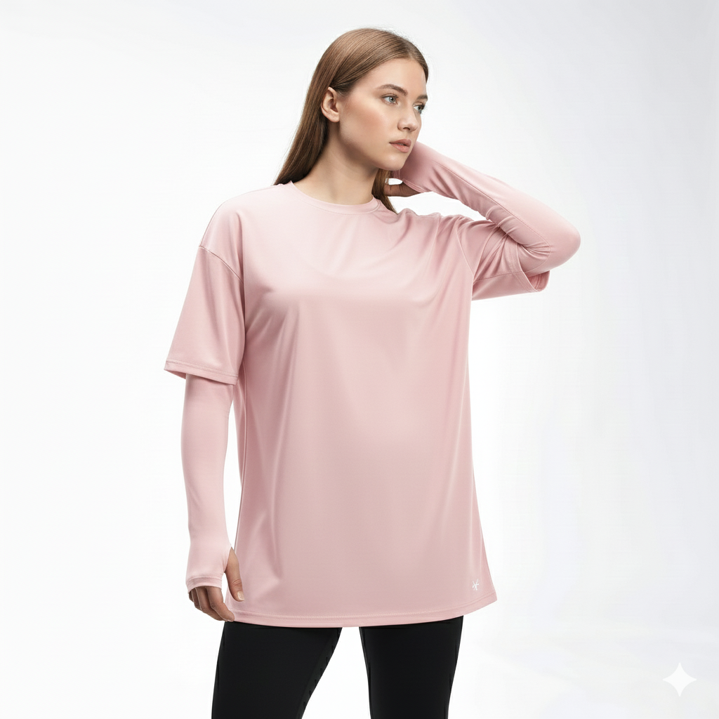 Modesty Long-Sleeve Running Top