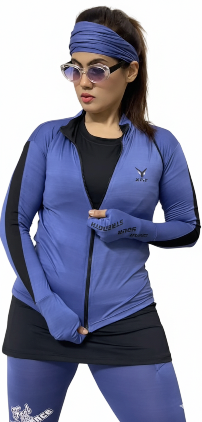 Two Tone 4 piece Padel Dress Style Skort Set