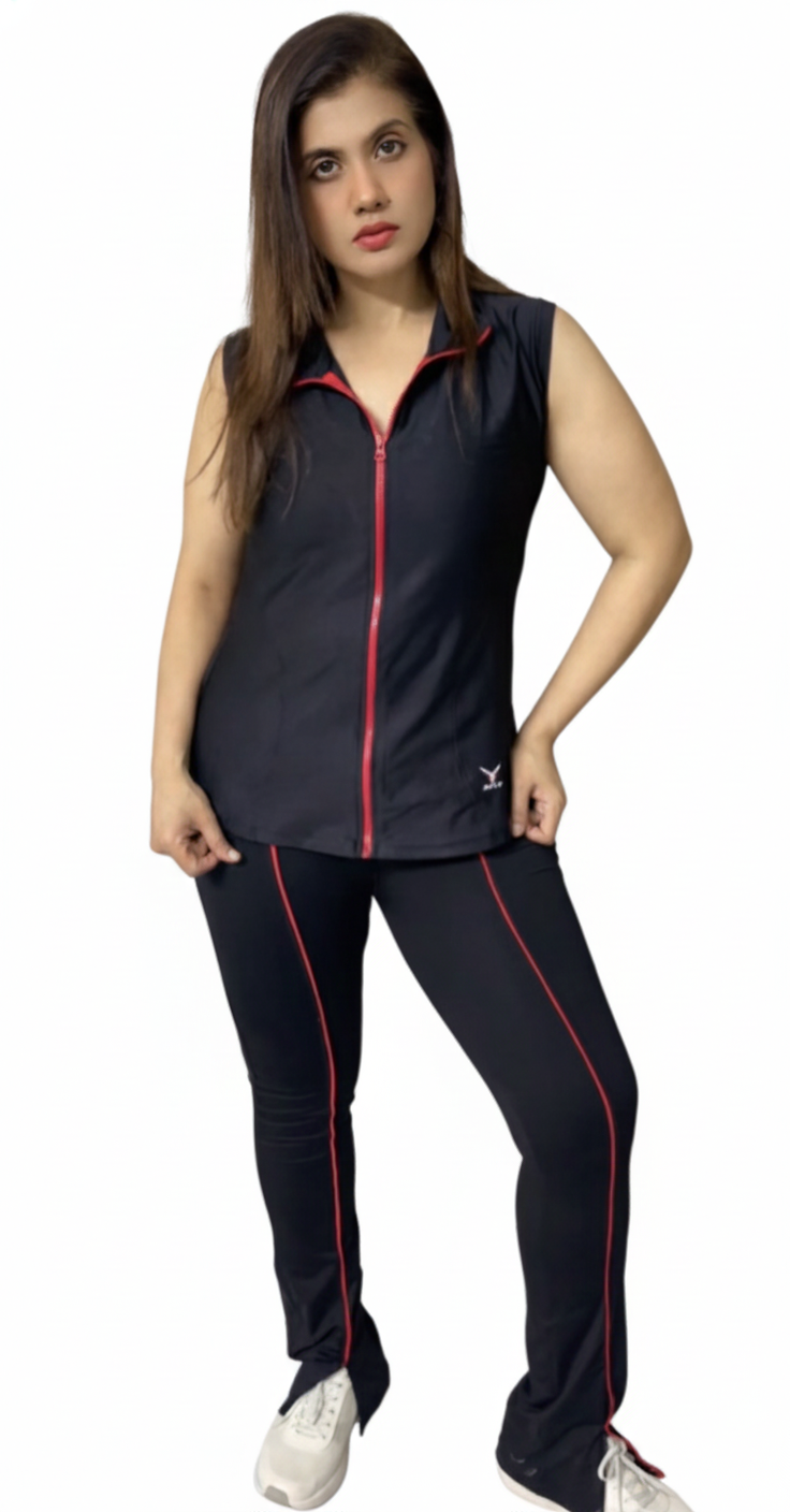 X-FITNESS Sleeveless Workout Vest With Flapper