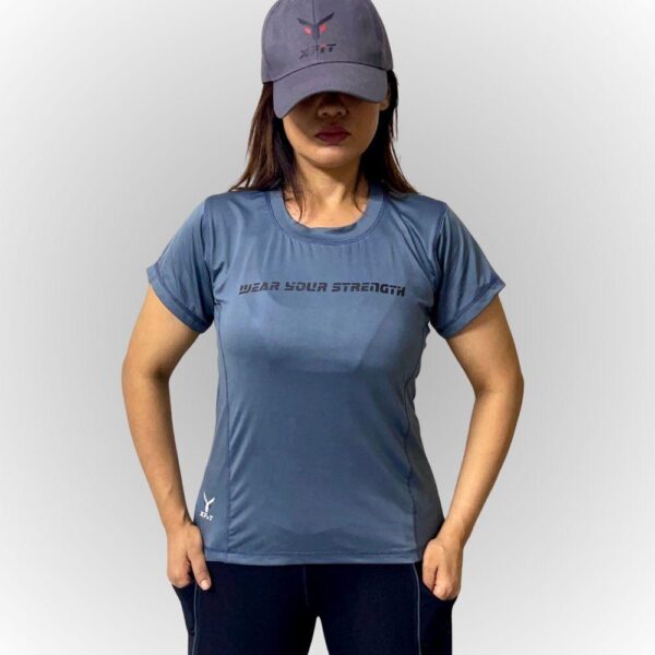 Grey Panel Tee Shirts